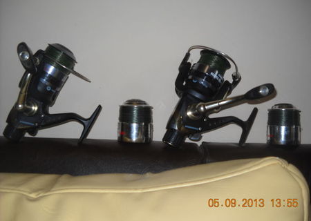 2 lansete black spider 360 si 2 mulinete cormoran Rodeo GTi 8Pi 5000