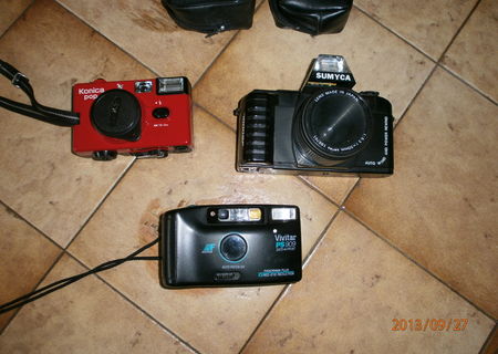 3 aparate foto de colectie
