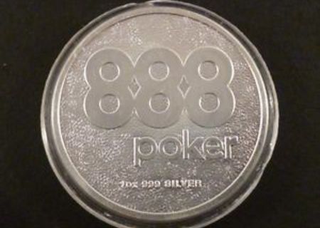 88poker Pure Silver Coin -Limited Edition 88poker Pure Silver Coin -Limited Edition