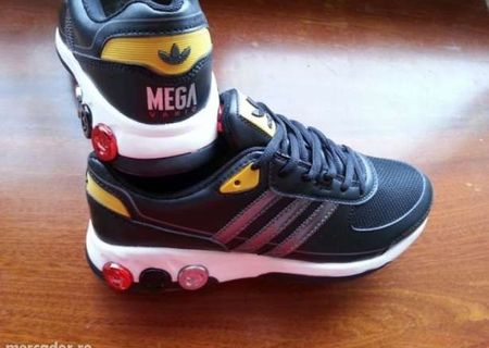 Adidasi Adidas MEGAVARIO Model Nou NEGRU / ALB cod 39 Adidasi Adidas MEGAVARIO Model Nou NEGRU / ALB cod 39