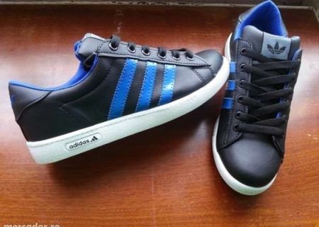 Adidasi Adidas STAN SMITH negru cod 17