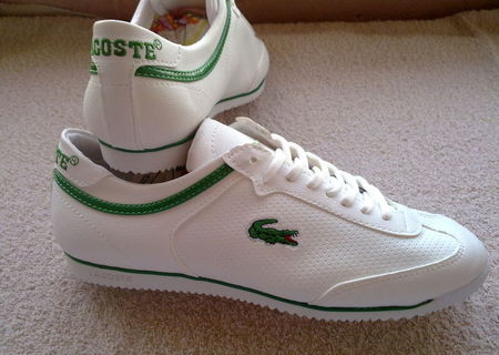 Adidasi Lacoste alb cod 79 Adidasi Lacoste alb cod 79