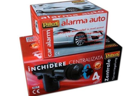 alarma + inchidere auto, pilot