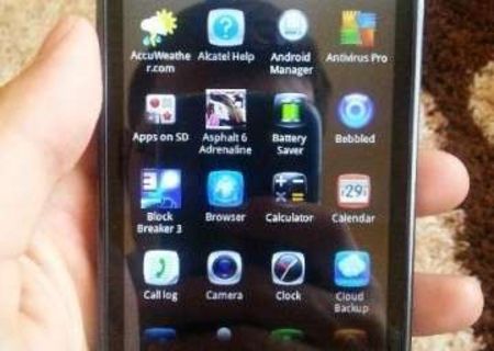alcatel ot991, nou, decodat, pret 250 ron