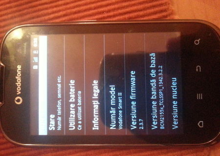 Android vodafone smart II