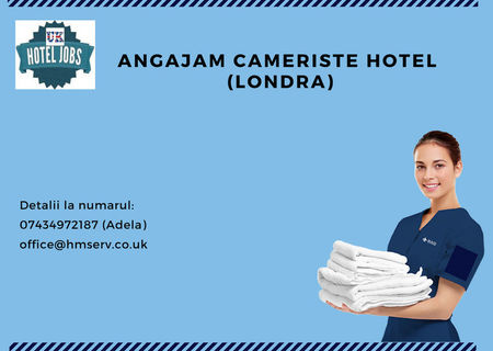 Angajam personal curatenie hotel