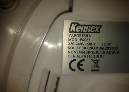 Aparat de gatit cu aburi Kennex