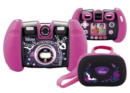 Aparat foto Kidizoom Monster High - 6 in1- Black Edition + geanta , Vtech Aparat foto Kidizoom Monster High - 6 in1- Black Edition + geanta , Vtech