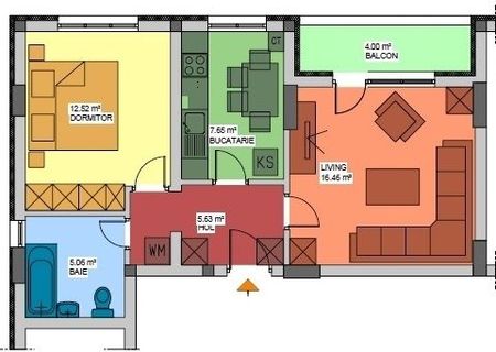 Apartament 2 camere Apartament 2 camere
