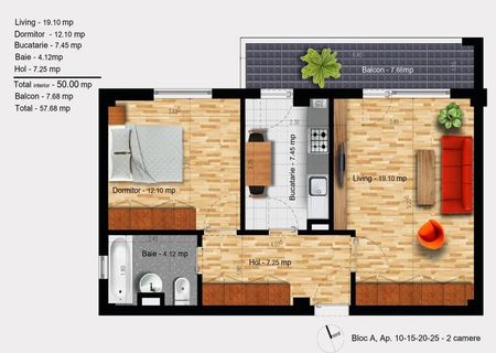 Apartament 2 camere Apartament 2 camere