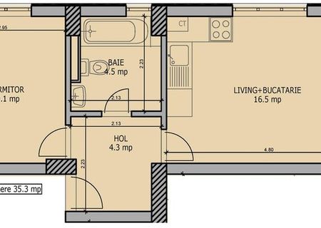 Apartament 2 camere