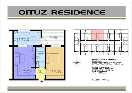 Apartament 2 camere - 2 min de metrou