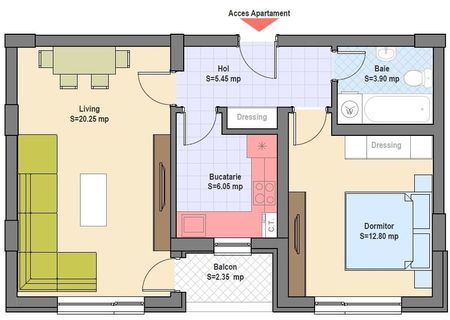 Apartament 2 camere 52mp Berceni Metrou D. Leonida Apartament 2 camere 52mp Berceni Metrou D. Leonida