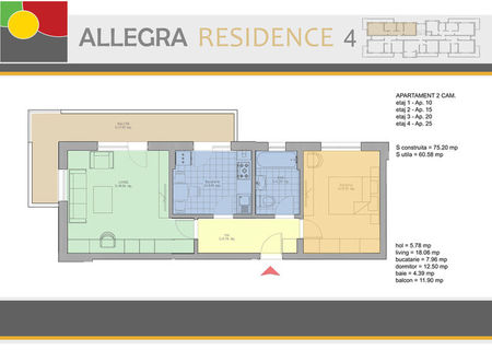 Apartament 2 camere Berceni - metrou Dimitrie Leonida