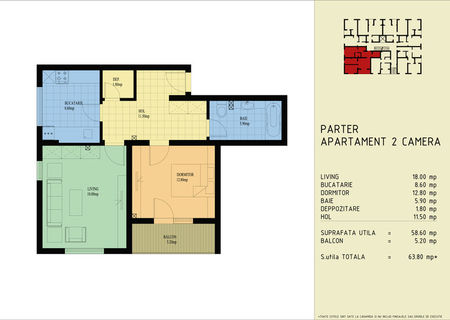 Apartament 2 Camere langa Metrou