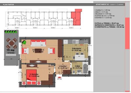 Apartament 2 camere si curte Berceni Metrou Leonida Apartament 2 camere si curte Berceni Metrou Leonida