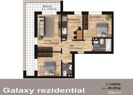 Apartament 3 camere 0% comision - metrou Berceni Apartament 3 camere 0% comision - metrou Berceni