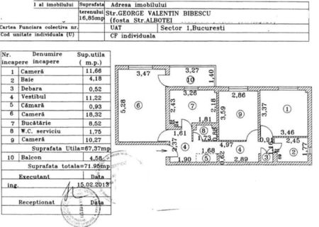 Apartament 3 camere, Baneasa - Aviatiei, 2/3, C'85