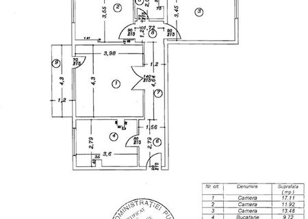 Apartament 3 camere, conf 1, decomandat, cu loc de parcare- zona Compozitorilor Apartament 3 camere, conf 1, decomandat, cu loc de parcare- zona Compozitorilor