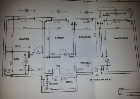 apartament 3 camere militari