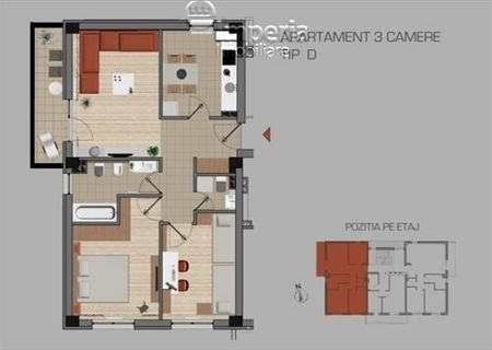 Apartamente de vanzare, 3 camere, blocuri noi ,Pacurari Apartamente de vanzare, 3 camere, blocuri noi ,Pacurari