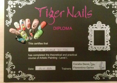 aplic unghii false de calitate nail art