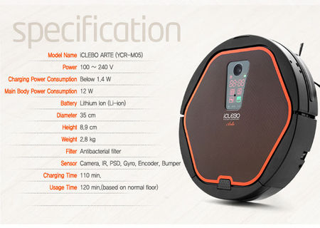 Aspirator robot IClebo Arte