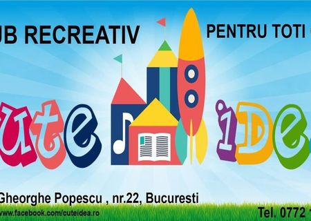 Ateliere recreative pentru copii Ateliere recreative pentru copii