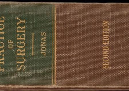Babcock's Principles and practice of Surgery, Jonas , 1955