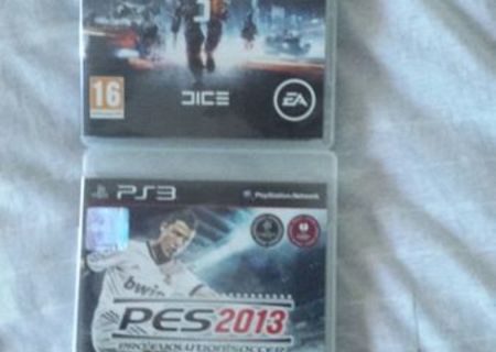 Battlefield 3 si Pes 13 PS3