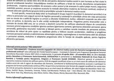 Beneficiile formării profesionale continue  “Cursul  Baby-sitter (cod NC 5133.1.1)”