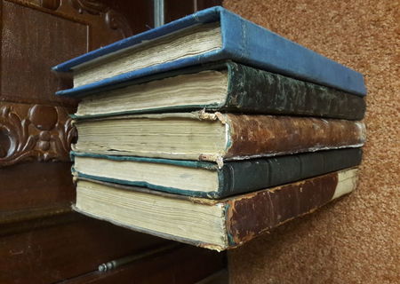 Biblia de la Buzau toate cele 5 volume tiparite intre 1854 si 1856