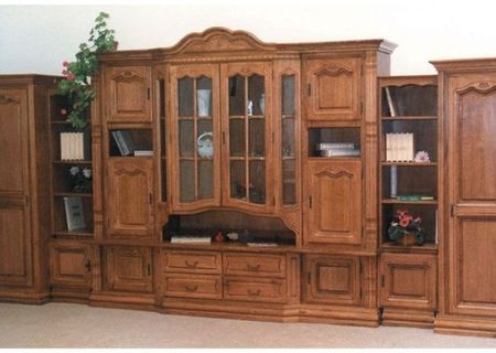Biblioteca living, clasica lemn masiv si masa de 24 persoane Biblioteca living, clasica lemn masiv si masa de 24 persoane