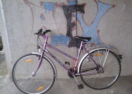 Bicicleta Alivio Taifun Cosmos 700C cu angrenaj Shimano Alivio.