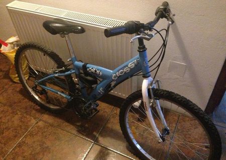 Bicicleta Cross Rocky pentru copii 7-14 ani