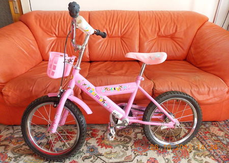 Bicicleta DHS fetite 4-8 ani