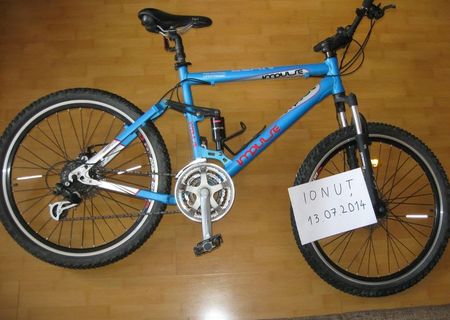 Bicicleta Full suspension DHS Impulse Elan 26" Bicicleta Full suspension DHS Impulse Elan 26"