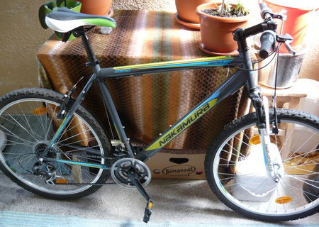 Bicicleta Nakamura echipata Shimano