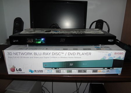 Blu-ray player LG - BX580 3D, Network, Wireless, USB, MKV