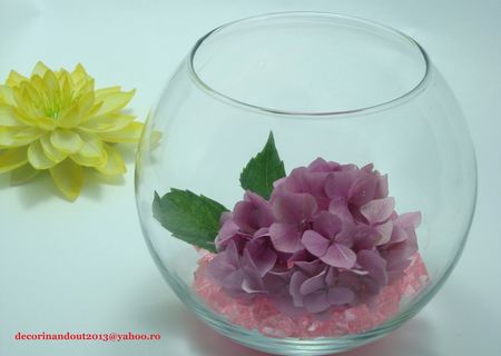 Bol decorativ pentru flori !