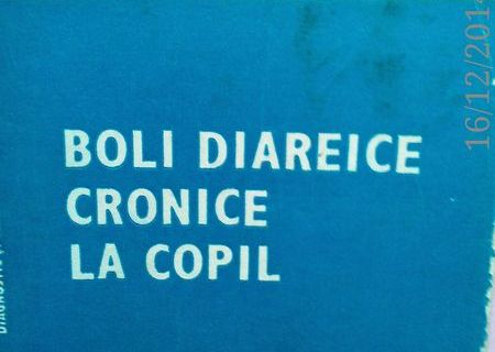 Boli diareice cronice la copil ,C. Iacob G.Palicari, M. Stanescu ,1987