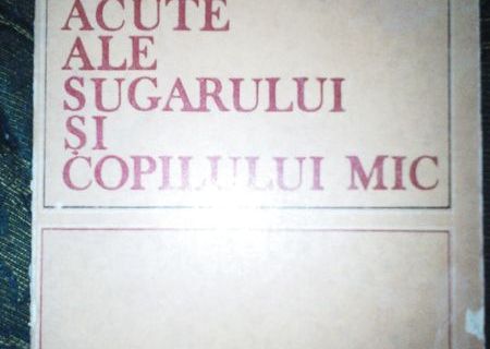 Bolile diareice acute ale sugarului si copilului mic, Maiorescu , 1985