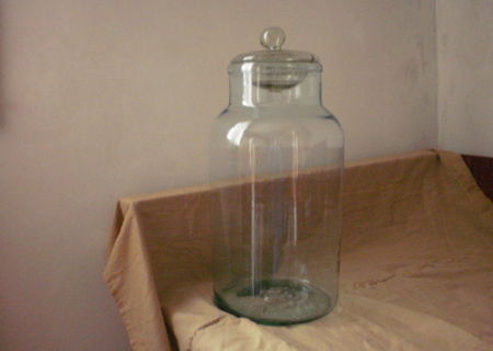 Borcan din sticla, 12 l