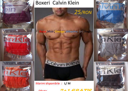 Boxeri Calvin Klein Steel Collection cu push-up si bata lata gri. Boxeri Calvin Klein Steel Collection cu push-up si bata lata gri.