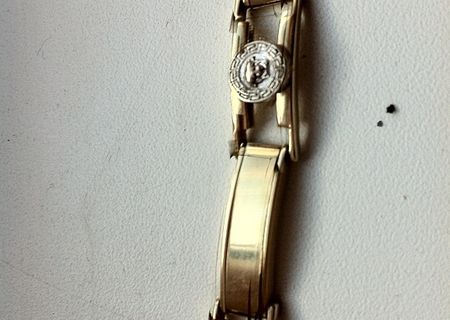 Bratara barbati din aur Versace