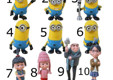Breloc Original Figurina Despicable Me 2 din PVC Minion