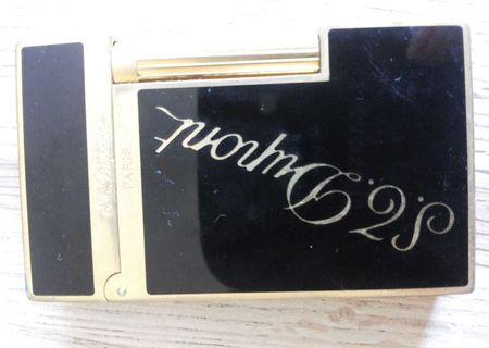 Bricheta originala Dupont Paris neagra