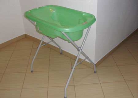 Cadita forma anatomica Bertoni, vernil cu suport metalic