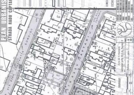 Calea Floreasca - RADU CAPTARIU, teren 300 mp D = 13.5 ml