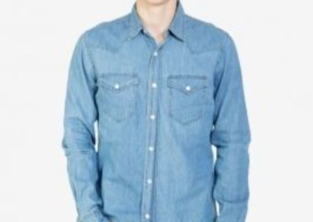 camasa jeans la super pret!!